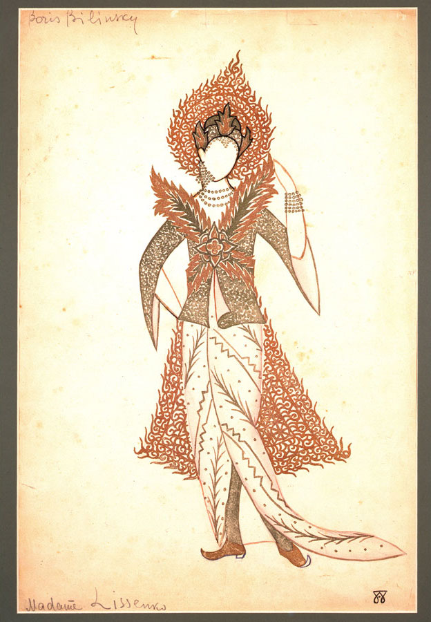 Boris Konstantinovich Bilinsky - Ruslan and Ludmilla (Costume for Ruslan)